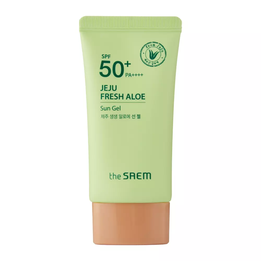 The SAEM - Jeju Fresh Aloe Sun Gel - SPF50+ PA++++ - Védő Arckrém Aloe Verával - 50g