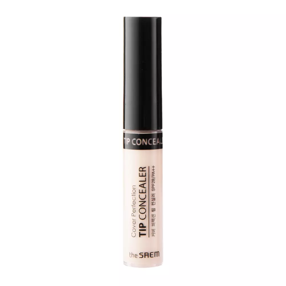 The Saem - Cover Perfection Tip Concealer - SPF 28/PA++ - Fedő Korrektor - 0.5 Ice Beige - 6,5ml