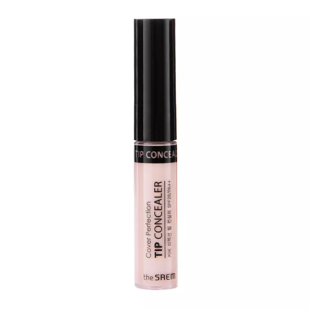 The Saem - Cover Perfection Tip Concealer - SPF 28/PA++ - Fedő Korrektor - Brightener - 6,5ml