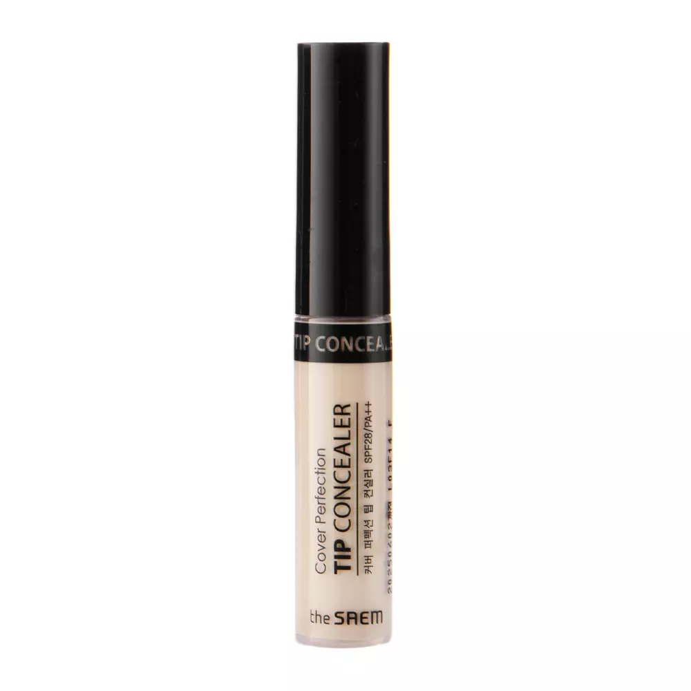 The Saem - Cover Perfection Tip Concealer - SPF 28/PA++ - Fedő Korrektor - Green Beige - 6,5ml