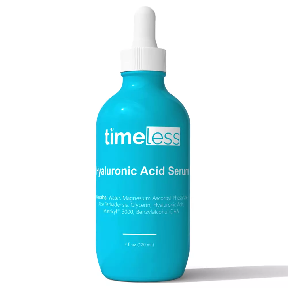 Timeless - Skin Care - Hyaluronic Acid + C-vitamin Serum - Szérum hialuronsavval és C-vitaminnal - 120ml