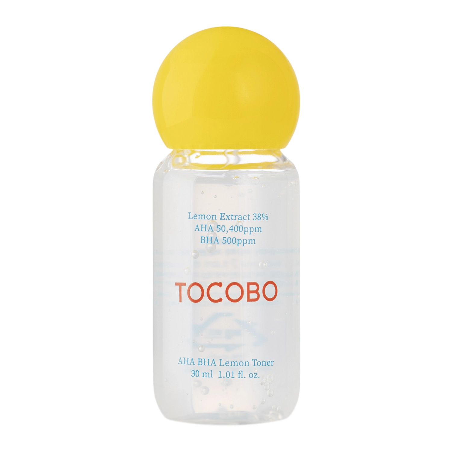 Tocobo - AHA BHA Lemon Toner - Citromos Tonik AHA- és BHA-savakkal - 30ml