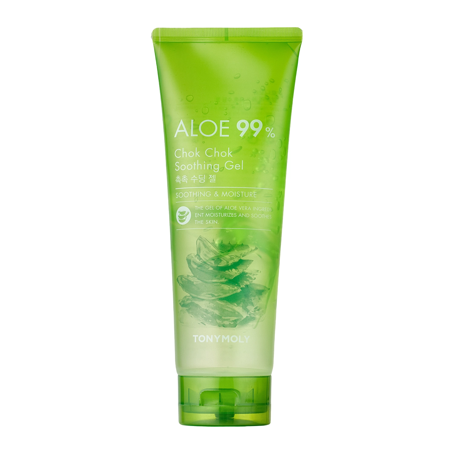 TonyMoly - Aloe 99% Chok Chok Soothing Gel - Bőrnyugtaó Aloe Vera Gél - 250ml