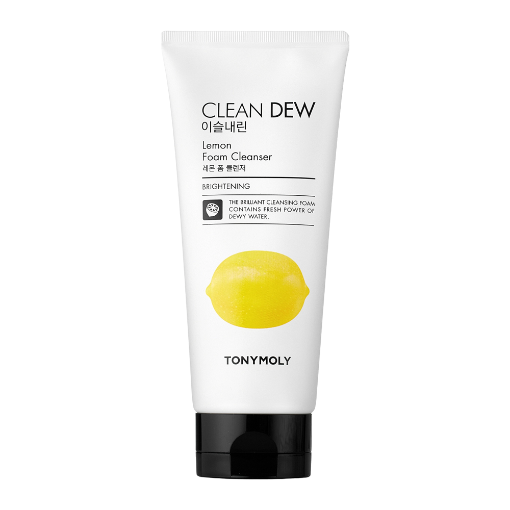 TonyMoly - Clean Dew Brightening Foam Cleanser Lemon - Arctisztító Hab - 180ml