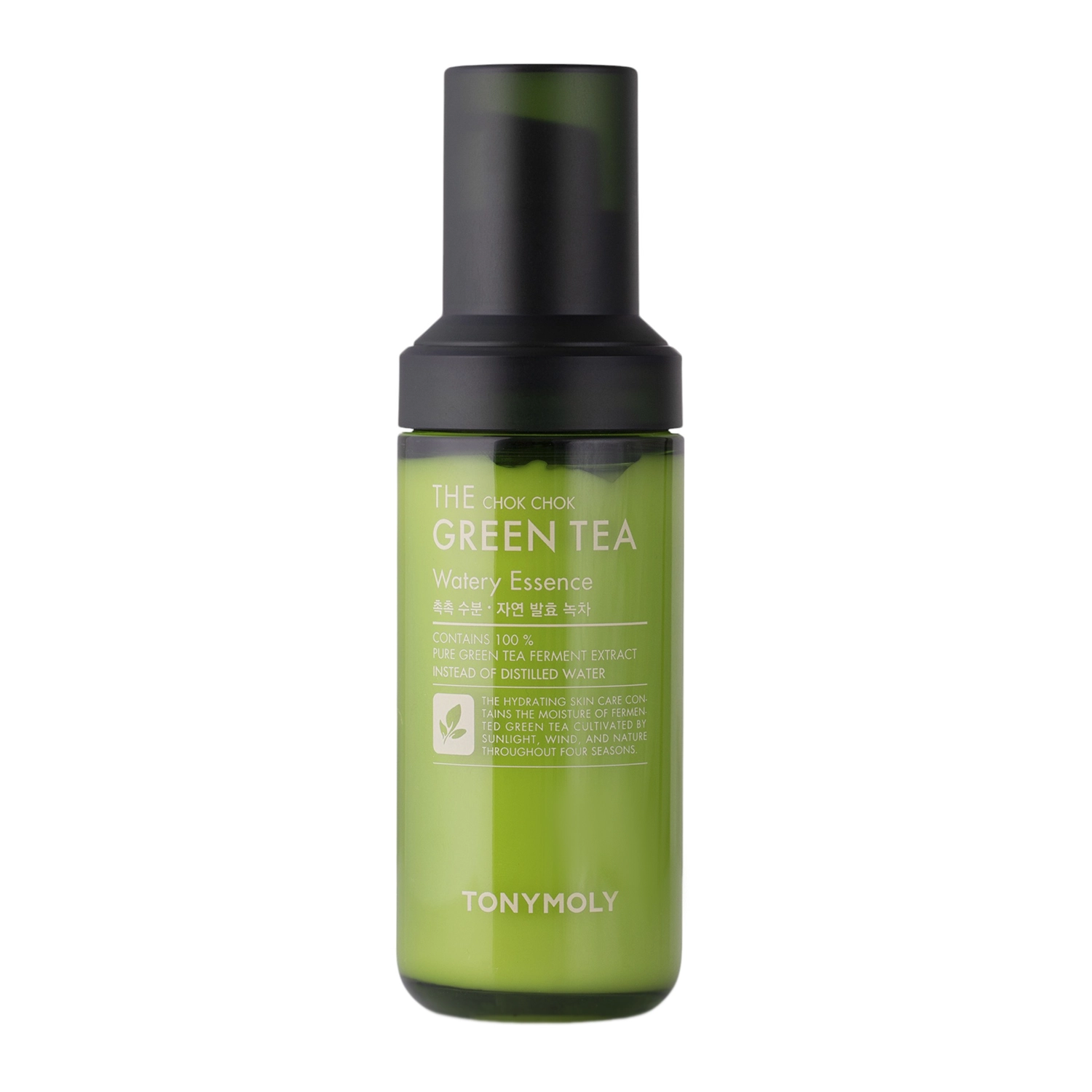 TonyMoly - The Chok Chok Green Tea Watery Essence - Hidratáló Esszencia Zöld Teával - 55ml