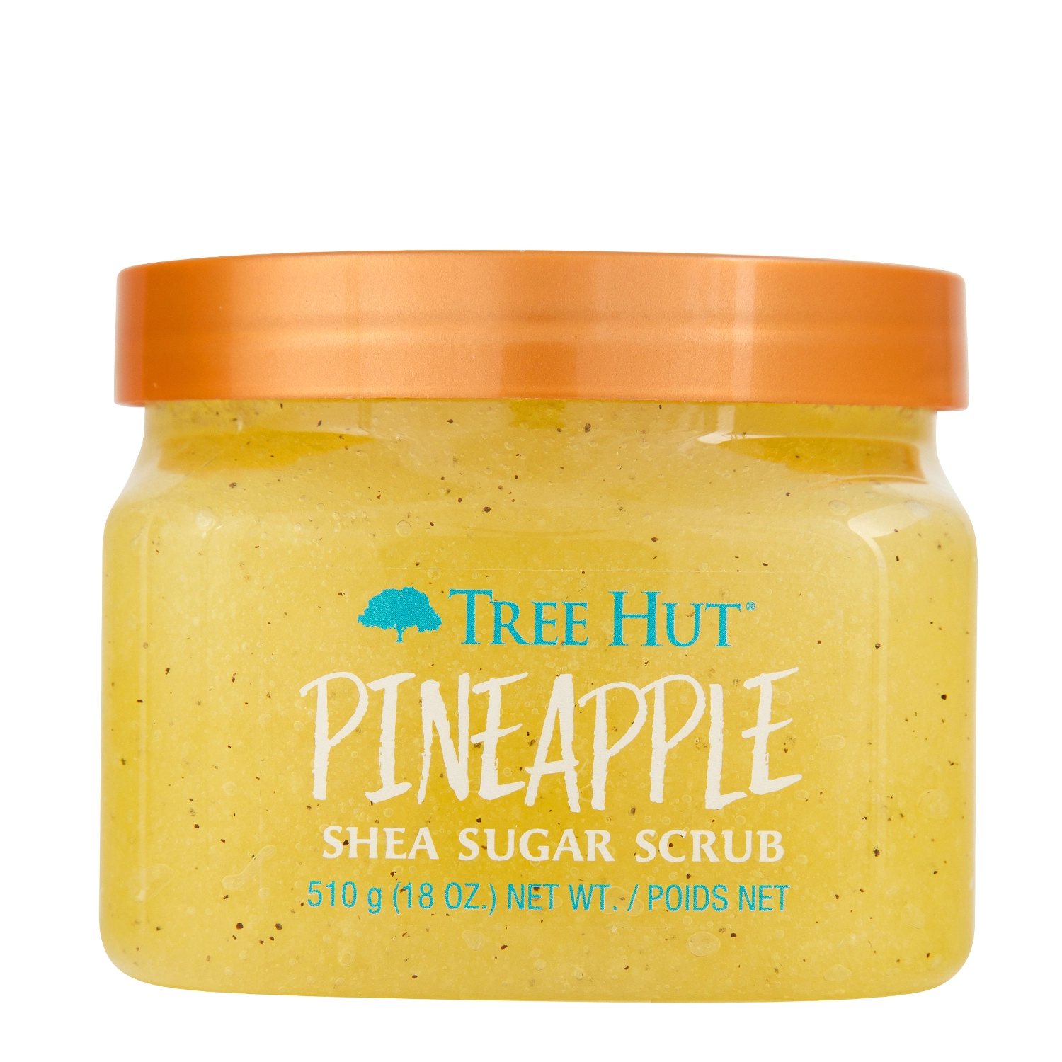 Tree Hut - Sugar Scrub Pineapple - Cukros Testradír - Ananász - 510g