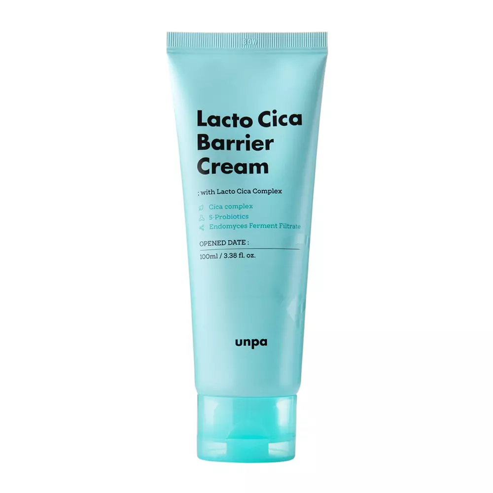 Unpa - Lacto Cica Barrier Cream - Regeneráló Arckrém Ázsiai Gázlóval - 100ml