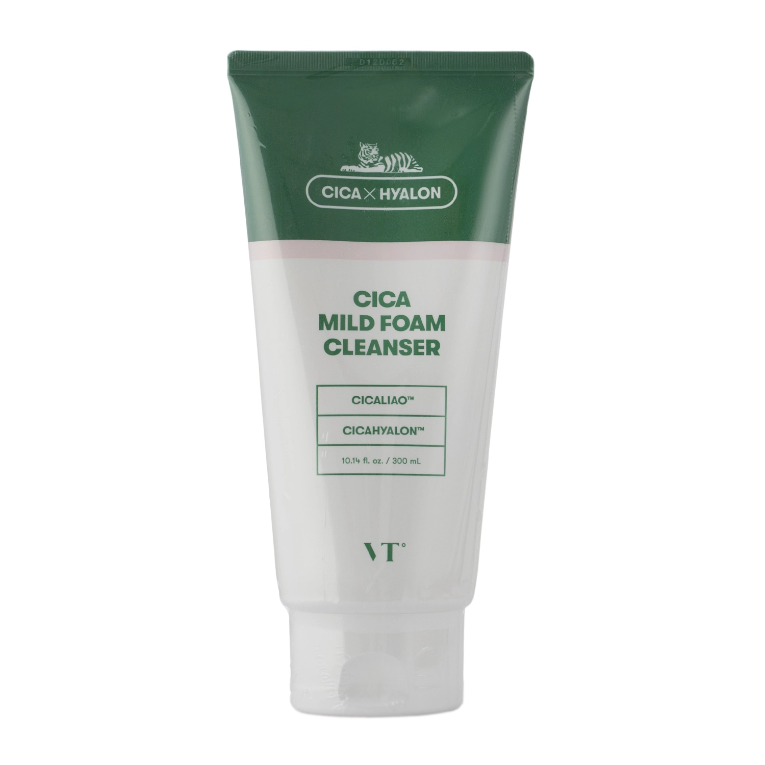 VT Cosmetics - Cica Mild Foam Cleanser - Arctisztító Hab Ázsiai Gázlóval - 300ml