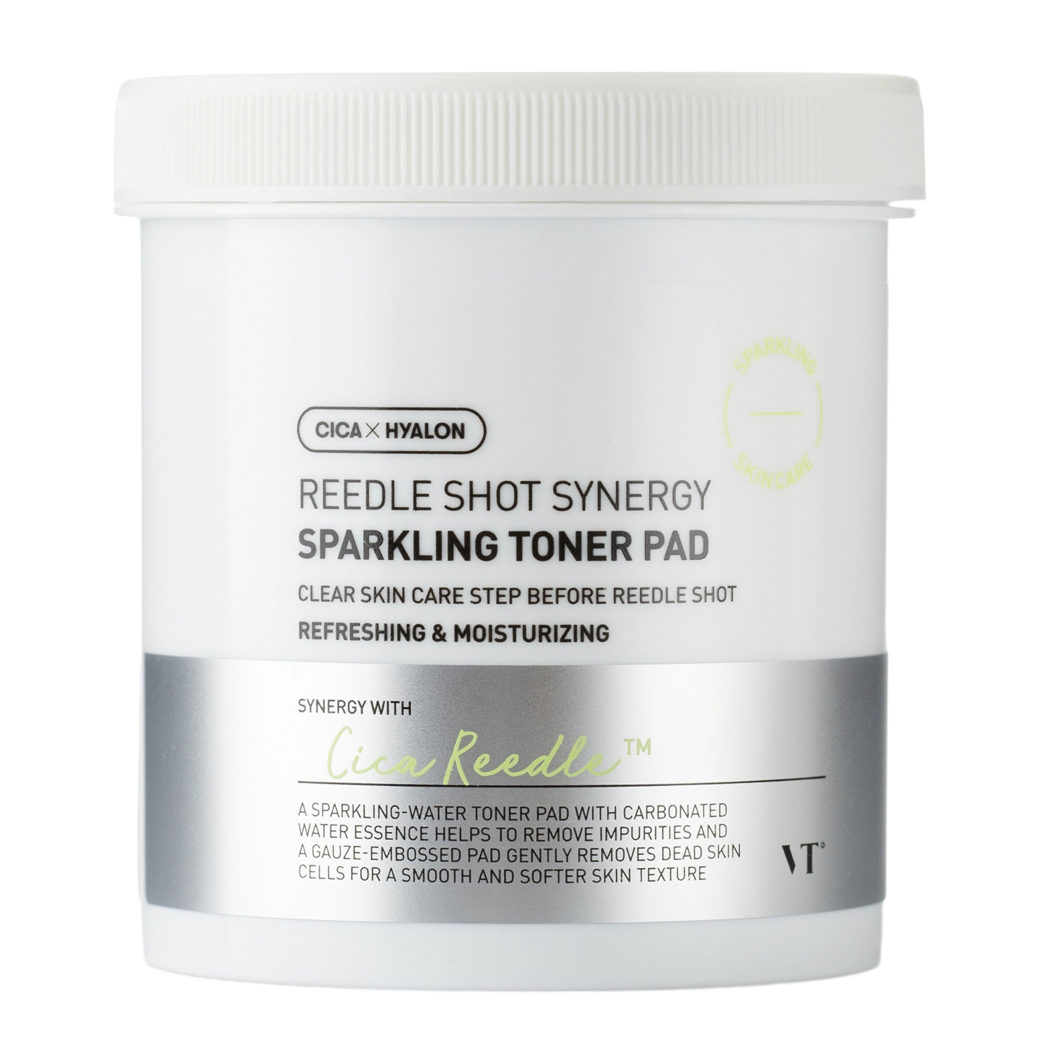 VT Cosmetics - Reedle Shot Synergy Sparkling Toner Pad - Simító Arckorongok - 80db/200ml