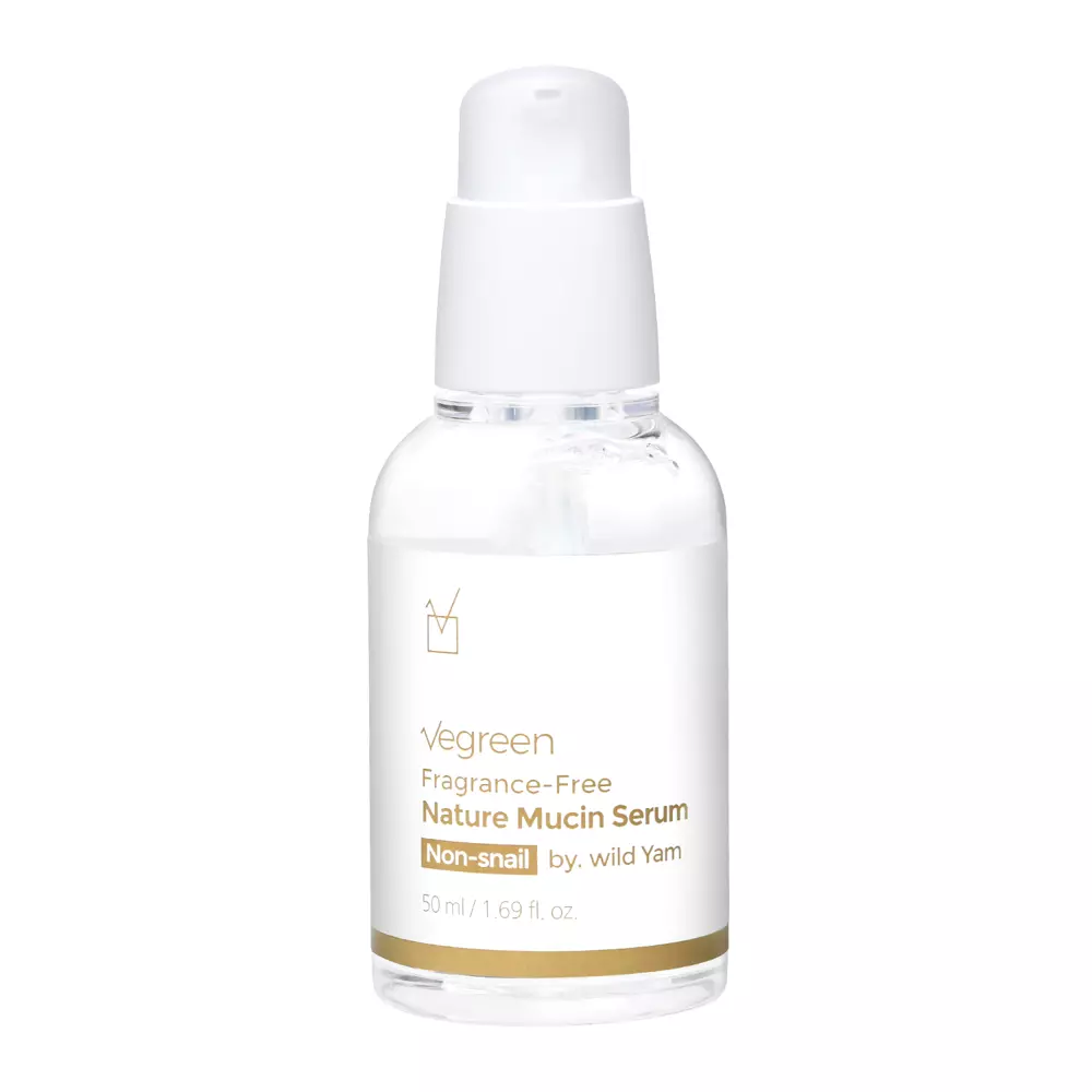 Vegreen - Fragrance-Free Nature Mucin Serum - Illatmentes Regeneráló Arcszérum - 50ml