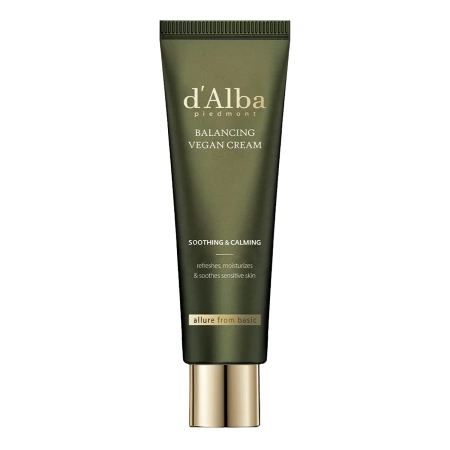 d'Alba - Mild Skin Balancing Vegan Cream - Hidratáló és Bőrnyugtató Arckrém - 55ml