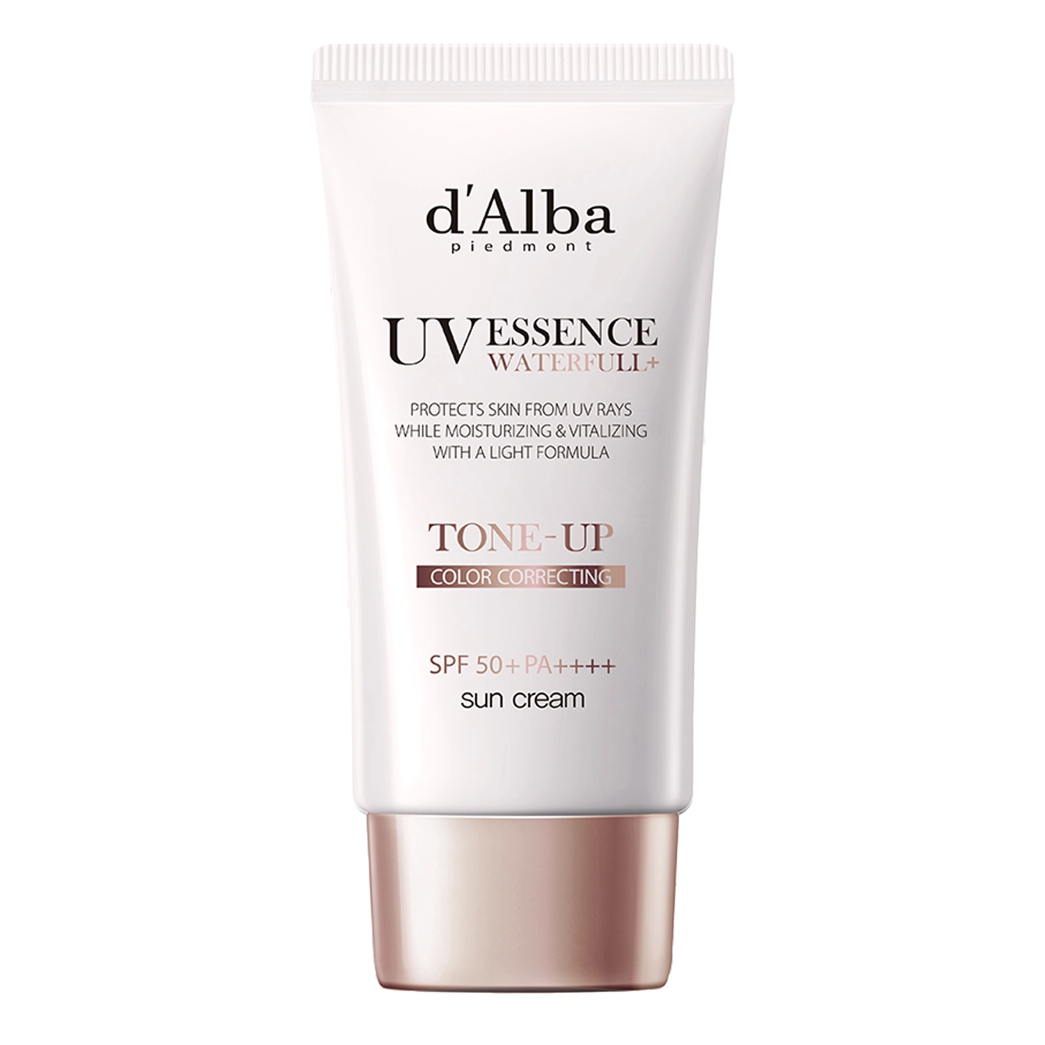 d'Alba - Waterfull Tone-Up Sun Cream SPF50+ PA++++ - Bőrkiegyenlítő Fényvédő Krém - 50ml